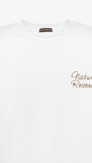 Футболка з принтом чоловіча GENUA G01222-0032 4XL Білий shop (2000999392511) | Зображення 1
