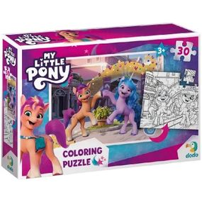 Пазл 2 в 1 "My Little Pony" 200134 DoDo 30 элементов, в коробке (4823115905338)