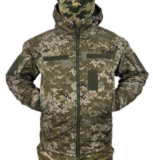 Куртка зимова Soft Shell Omni-Heat ТТХ, Піксель, 52 | Зображення 1