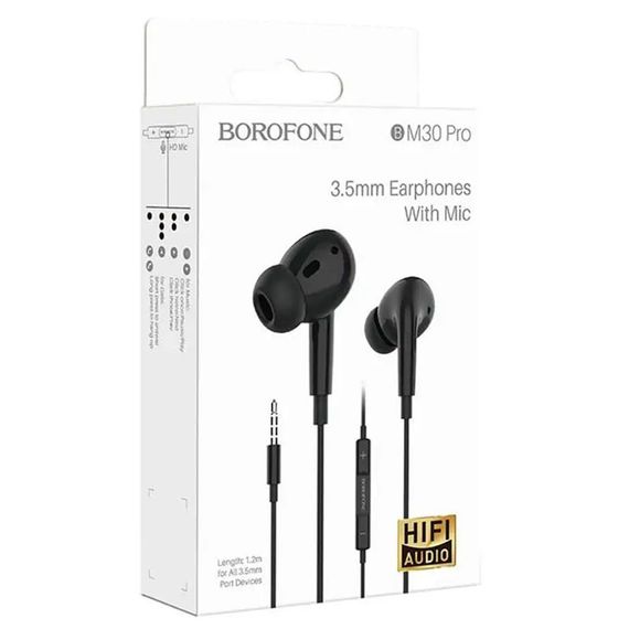 Навушники Borofone BM30 Pro 3.5mm Чорний | Зображення 3