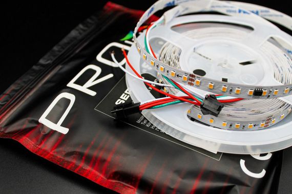 Світлодіодна LED стрічка PROLUM RUN 24V 2835120 IP20 Series SMART Тепло-Білий 2800-3200K | Зображення 4