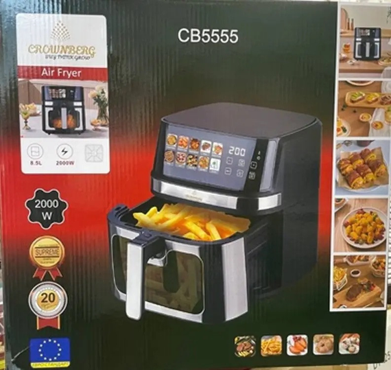 Аерофритниця безмасляна Crownberg CB-5555 8,5л | Зображення 2