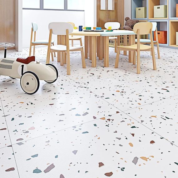 Самоклеящаяся LVT плитка 600*600*1.5mm (D) SW-00001592 | Зображення 6