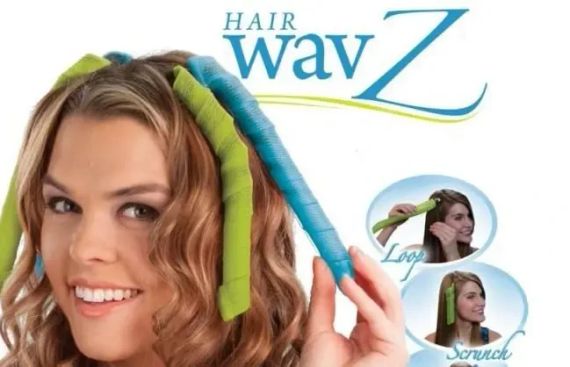 Волшебные бигуди для волос любой длины Hair Wavz, бигуди-спиральки | Зображення 2