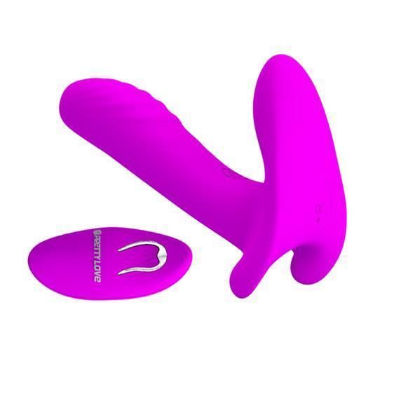 Вібратор - Pretty Love Remote Control Massager Purple Sex Aura | Зображення 2