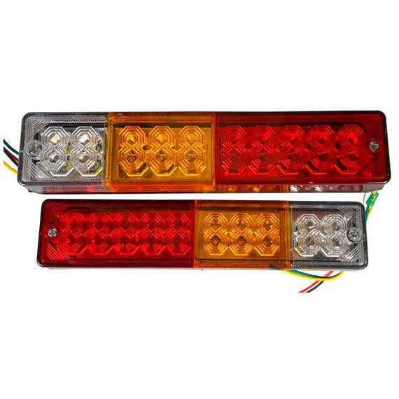 Ліхтар LED задній 12В-24В-30В 235х48х30 мм | Зображення 1