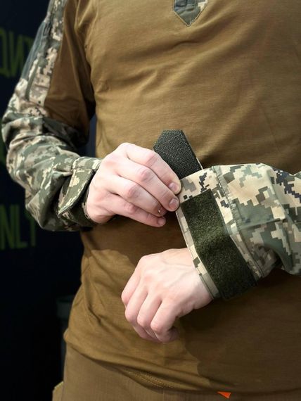 Тактичний Військовий Убакс Койот/Піксель 4.5.0 Покращений Under Body Armor Combat Shirt | Зображення 5