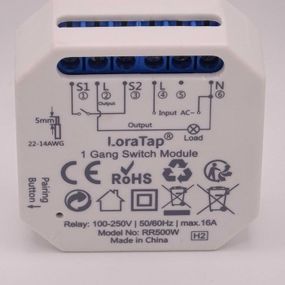 LORA TAP RR502W УМНЫЙ ВСТРАИВАЕМЫЙ ВЫКЛЮЧАТЕЛЬ 2 ШТУКИ
