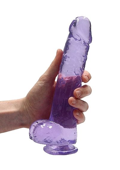 Фалоімітатор - Realrock Dildo 9" Purple | Зображення 1