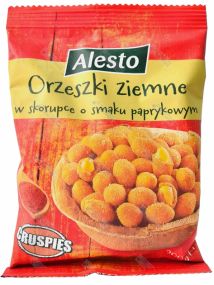 Арахис со вкусом паприка в панировке (кляре) Alesto Peanuts, 200г Германия