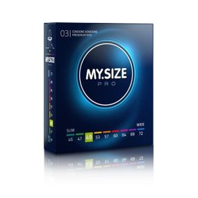 Презервативы ультратонкие латексные My.Size Small 49 мм (цена за упаковку, 3 шт.) sexstyle