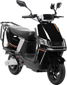Электроскутер Crosser CR-13 2000W 72V 24Ah, до 65 км/ч, запас хода 65 км, городской электроскутер Чорний