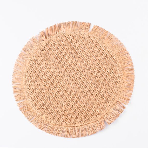 Серветка сервірувальна на стіл кругла Ø38 (см) під тарілки HP-35-7BR | Зображення 1