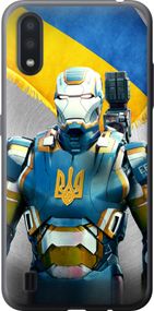 Чехол на Samsung Galaxy A01 A015F Украинский киборг "980u-1842-17620"
