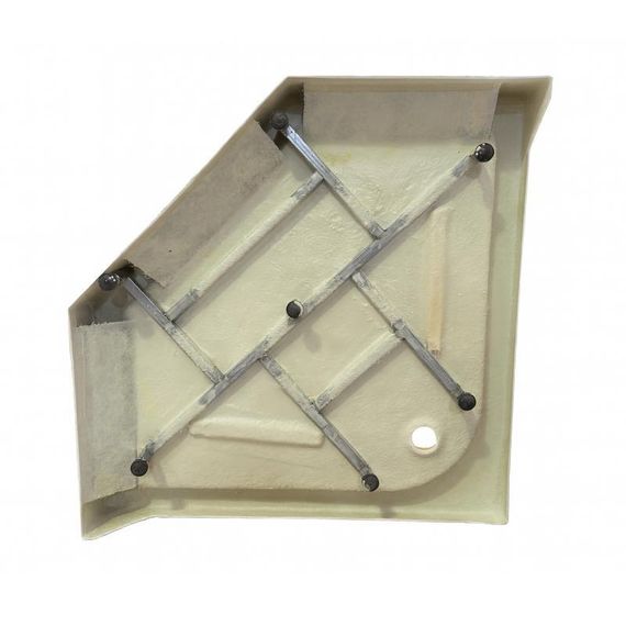 Душова кабіна Lidz Dozorca SC90x90.CRM.LOW.TR, скло прозоре 6 мм | Зображення 8