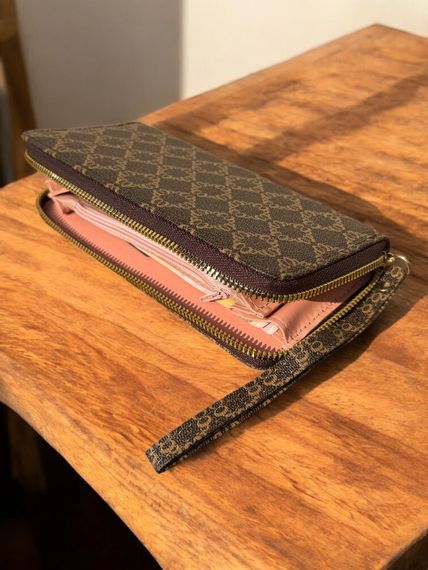 Жіночий клатч гаманець Primolux Fashion Wallet портмоне - Coffee | Зображення 6