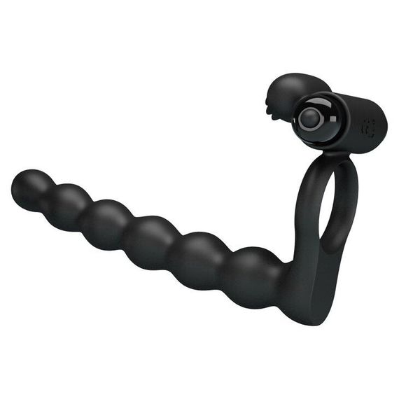 Насадка для анального секса с вибрацией PRETTY LOVE - Hercules Penis Sheath III, BI-210218 Sex Aura | Зображення 4