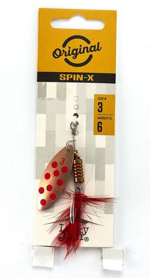 Блесна вращ. Lucky John Лаки Джон SPIN X LONG 03 6,0г CR | Зображення 1