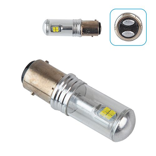 Лампа PULSO/габаритна/LED 1157/8SMD-3030/12-24v/2w/80lm White | Зображення 1