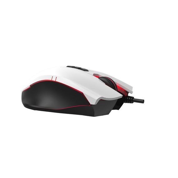 Миша ігрова A4Tech ES7 (Panda White), чорно-біла | Зображення 1