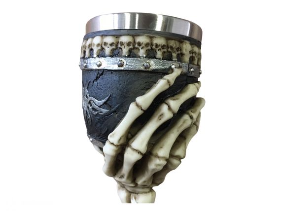 Бокал Рука Скелета 200 мл — винний келих у готичному стилі, андеад естетика | Зображення 5