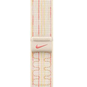 Ремешок Nike Sport Loop для Apple Watch 38/40/41/42mm(ser.10) Starlight / Pink