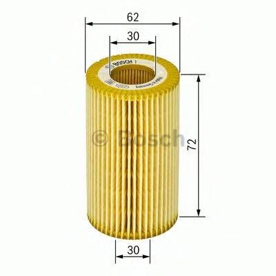 Фільтр оливи BOSCH 1457429257 на MAZDA ATENZA Наклонная задняя часть (GG)