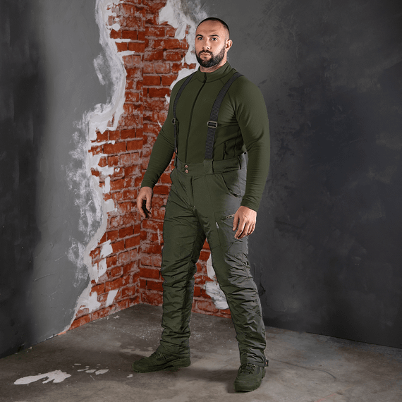 Зимові штани Patrol Темна Олива (8328), M | Зображення 1