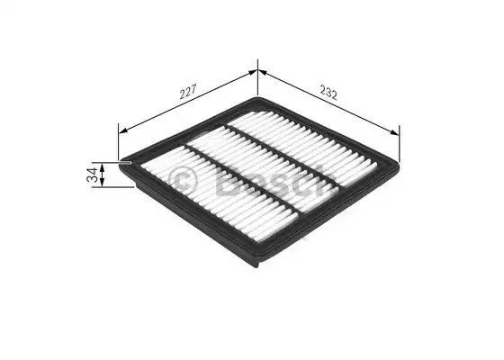 Фільтр повітряний FIAT FREEMONT, BOSCH (F026400407) | Зображення 4