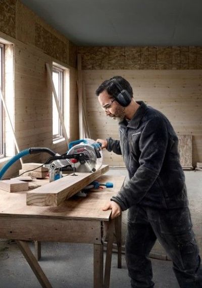 Пила торцювальна Bosch GCM 216, 1300Вт, 216мм, 24мм, 10.1кг (0.601.B33.000) | Зображення 5