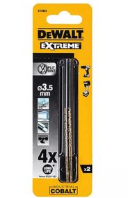 Свердло по металу DeWalt EXTREME INDUSTRIAL COBALT HSS-CO 3.5 мм 2 шт (DT4903)