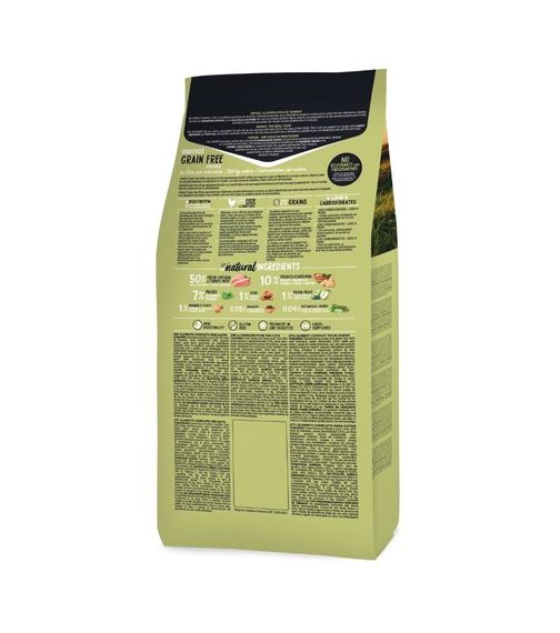 Сухий корм з куркою та індичкою для котів Ownat GF Cat Adult, 400 гр | Зображення 1