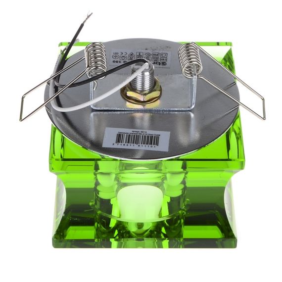 Светильник точечный декоративный HDL-G150 Green Crystal | Зображення 1