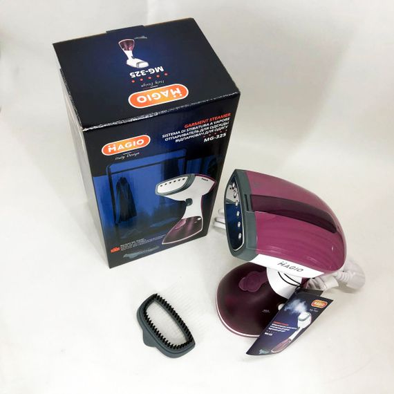 Відпарювач портативний MAGIO, Відпарювач-пароочисник, Портативна парова щітка, Вертикальний відпарювач AG-67 | Зображення 4