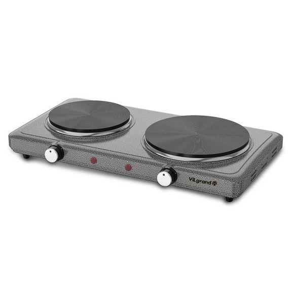 Настільна плита VILGRAND VHP182F Gray 2500Вт | Зображення 1