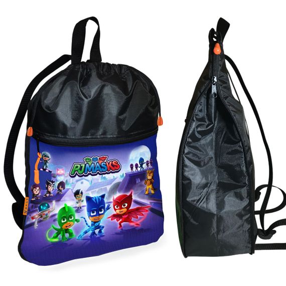Рюкзак-мешок для школы Герои в масках детская сумка для обуви и спортивной одежды (01545)
