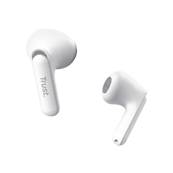 Навушники Trust TWS Yavi Earphones BT 5.3, ENC, SBC, Mic, Білий (25173_TRUST) | Зображення 4