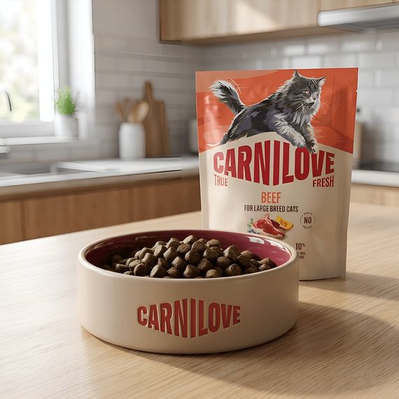 Корм сухий Carnilove True Fresh Beef Sterilised для стерилізованих котів яловичина 400 г | Зображення 7