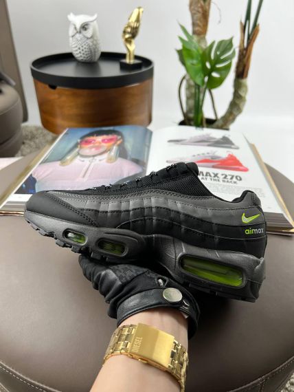 Кросівки Air Max 95 Black Grey Green , В'єтнам 45 | Зображення 4