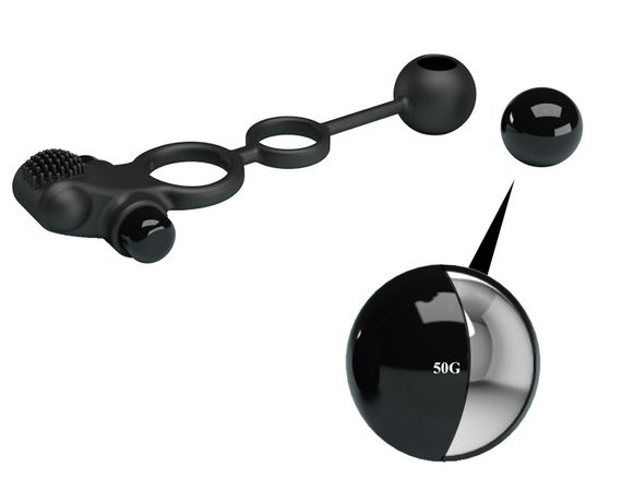 Кільце ерекційне Pretty Love VIBRATION PENIS SLEEVE IV, BI-210211 sexstyle | Зображення 6