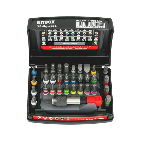 Набір біт з тримачем SORT1, 33 шт.