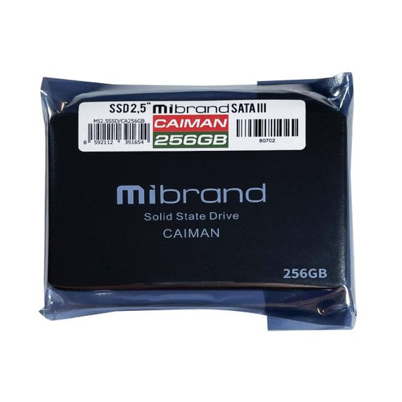 SSD Mibrand Caiman 256GB 2.5" 7mm SATAIII Bulk | Зображення 3