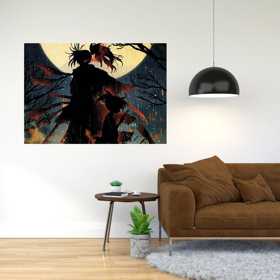 Плакат-постер з принтом Кавун Dororo - Дороро 15 А3 ПЛ000652(А3+)