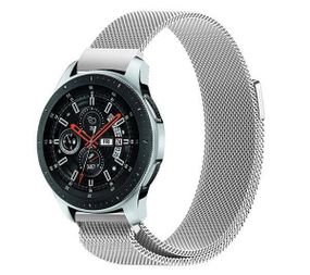 Міланський сітчастий ремінець для годинника Samsung Galaxy Watch 46 mm (SM-R800) - Silver