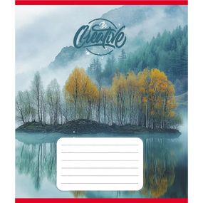 Тетрадь общая "В горах" 096-630220K-1 в клеточку, 96 листов