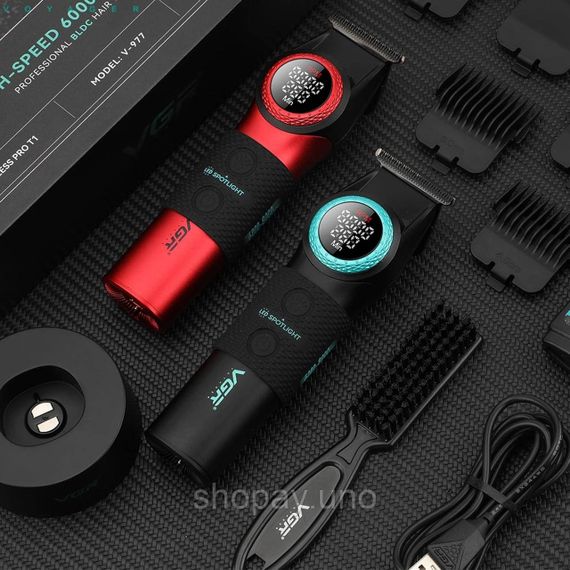 Машинка для стрижки VGR V-001 для стрижки волос ∙ Профессиональная и удобная машинка VGR V-001 | Зображення 2