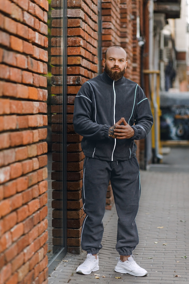 Костюм плюш Олимпиада Олімпіада графит S XL