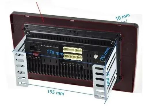 Автомобільна магнітола X9116 1+16G з пультом та великим екраном | Зображення 3