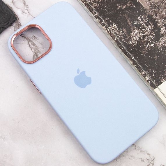 Чохол Silicone Case Metal Buttons (AA) для Apple iPhone 12 Pro Max (6.7") | Зображення 6