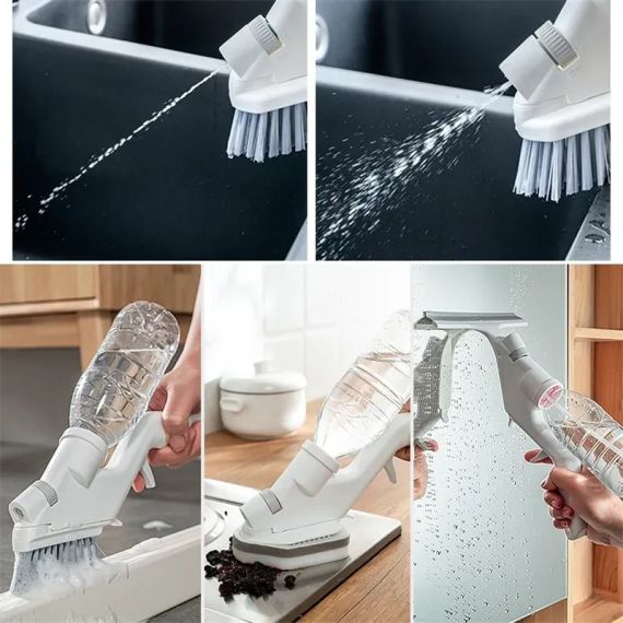 Щітка для прибирання 4в1 з розпилювачем Water Spray Cleaning Kits | Зображення 5